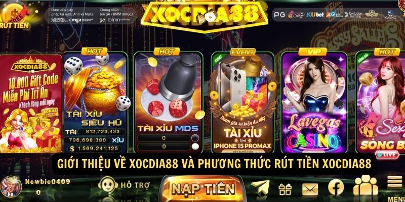Rút Tiền xocdia88 - Uy tín Nhanh Chóng Bảo Mật Cao 1 Giới thiệu về xocdia88 và phương thức rút tiền xocdia88